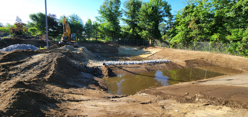 View of Site Development | New Era Excavation - New Era Excavation | New England